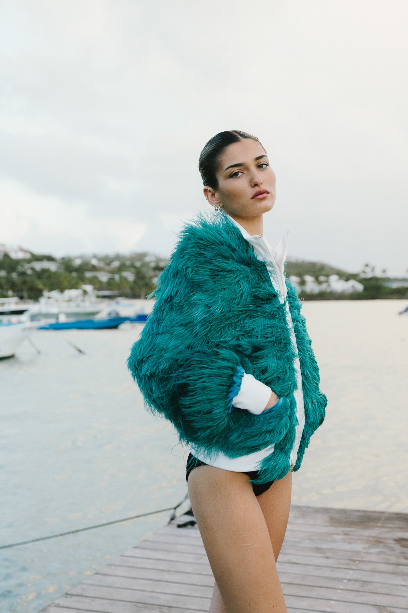 APRES-SKI blouson "blue duck"