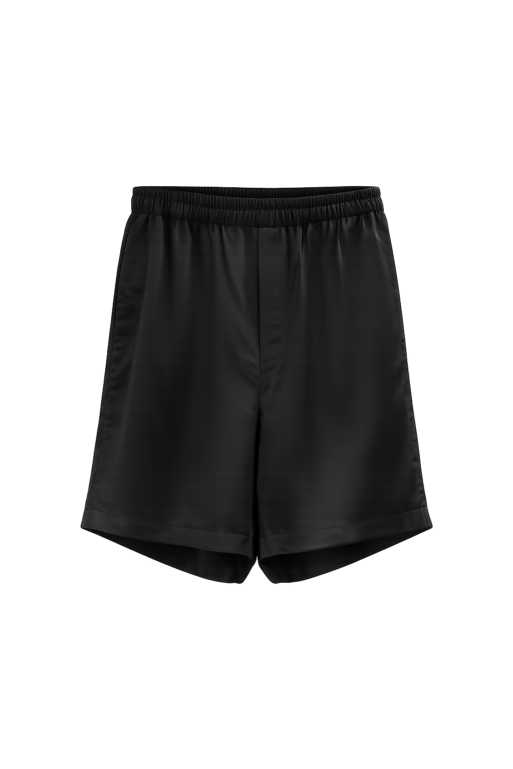 SHORTS M- silk satin