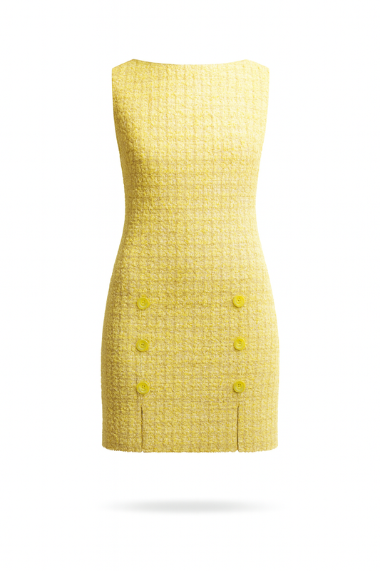 HELENE mini Dress (yellow)
