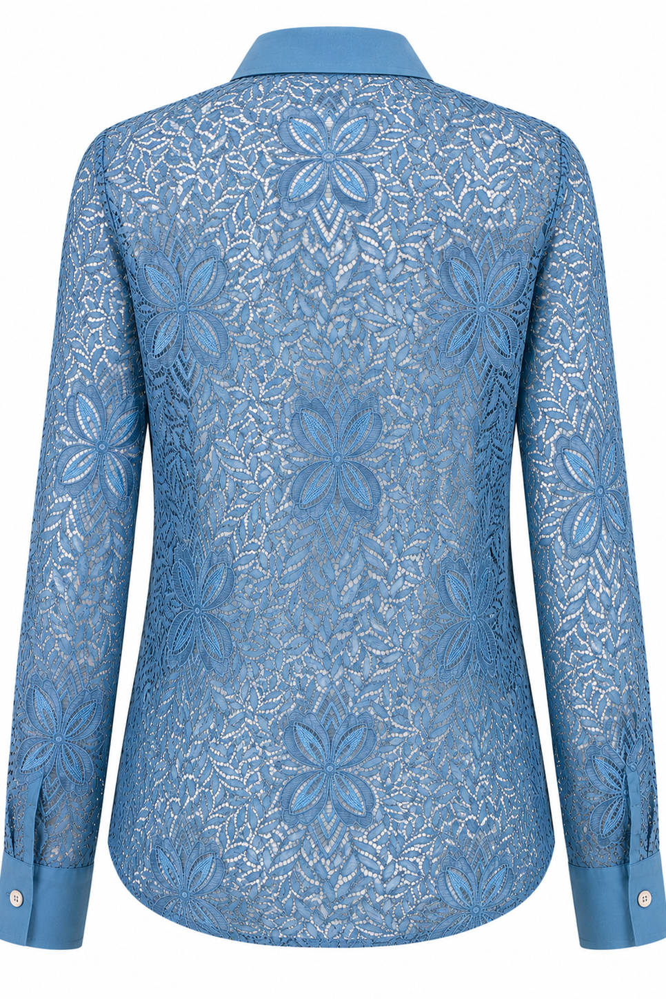 GIORGIA blouse teal lace