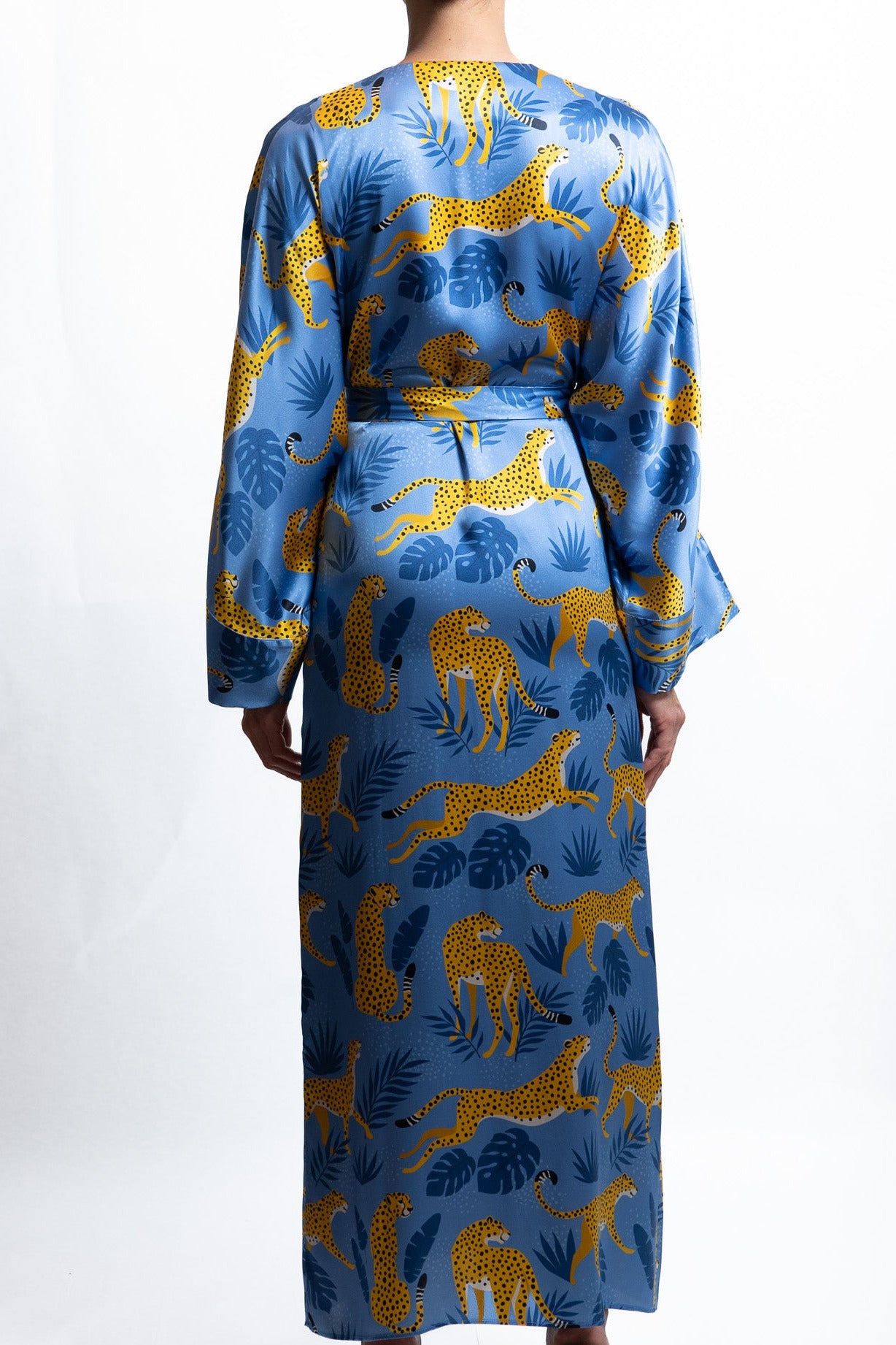 IMMORTELLE dress kimono "static"