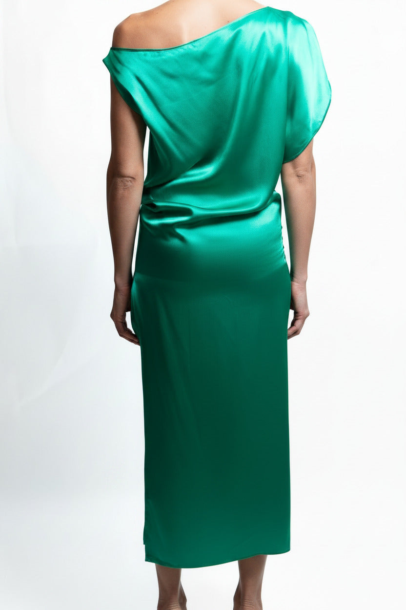 PRINTEMPS dress "Emarald"