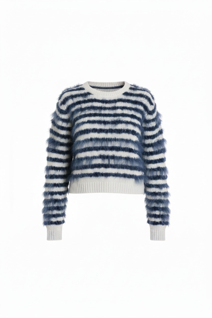 VIRNA sweater navy blue