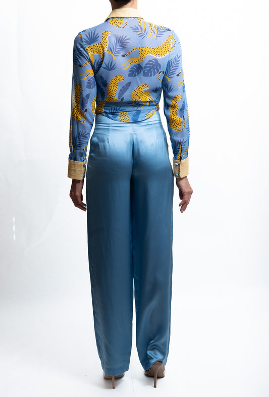 POETIC Pants "blue"