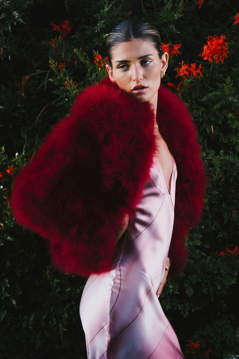 CALLAS bolero bordeaux