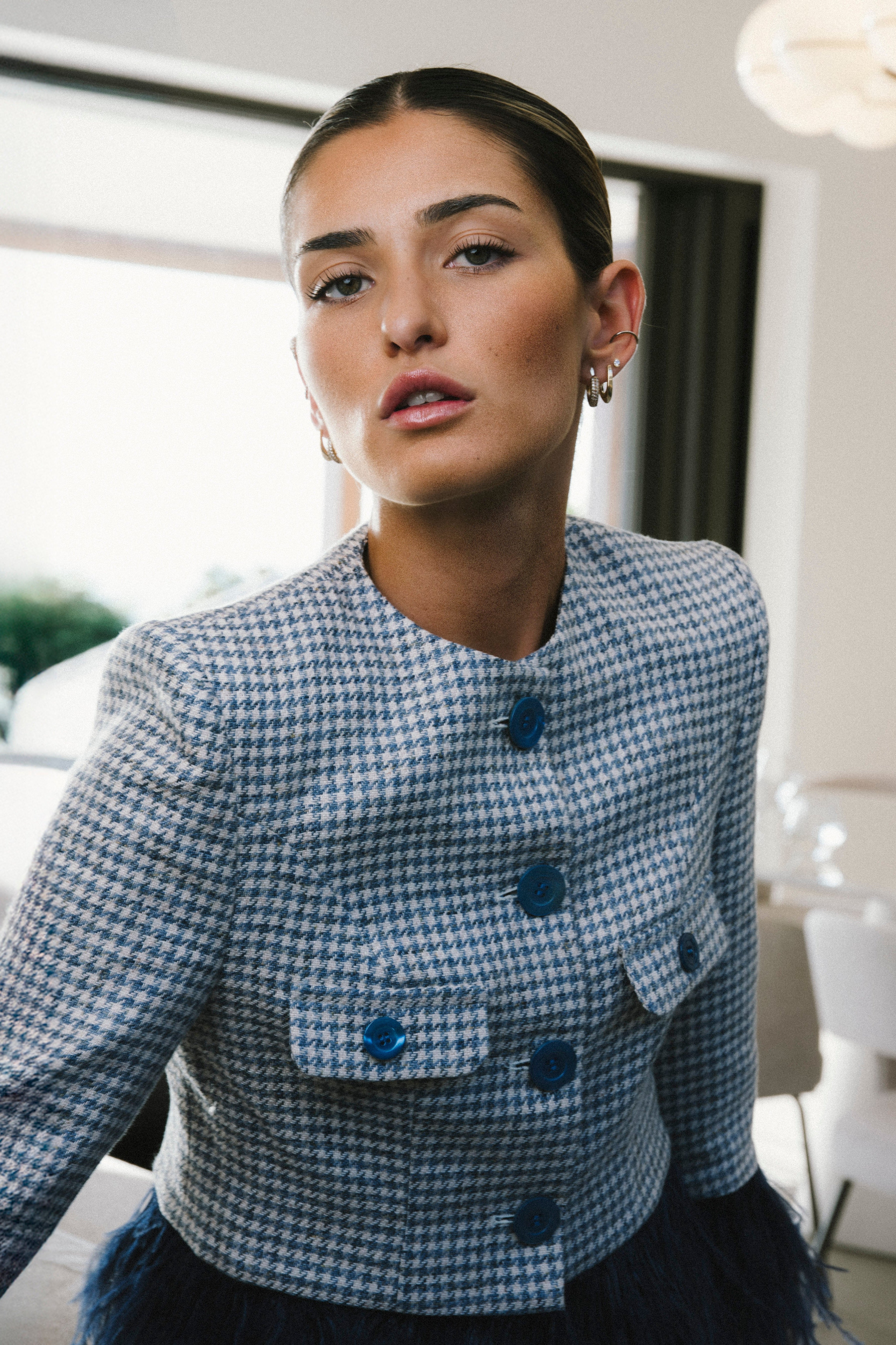 CRISTINA Jacket indigo blue - suits