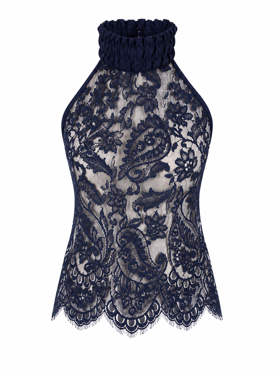 ELYSE top leavers lace