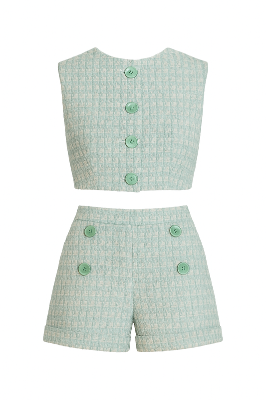 Tweed Aqua 