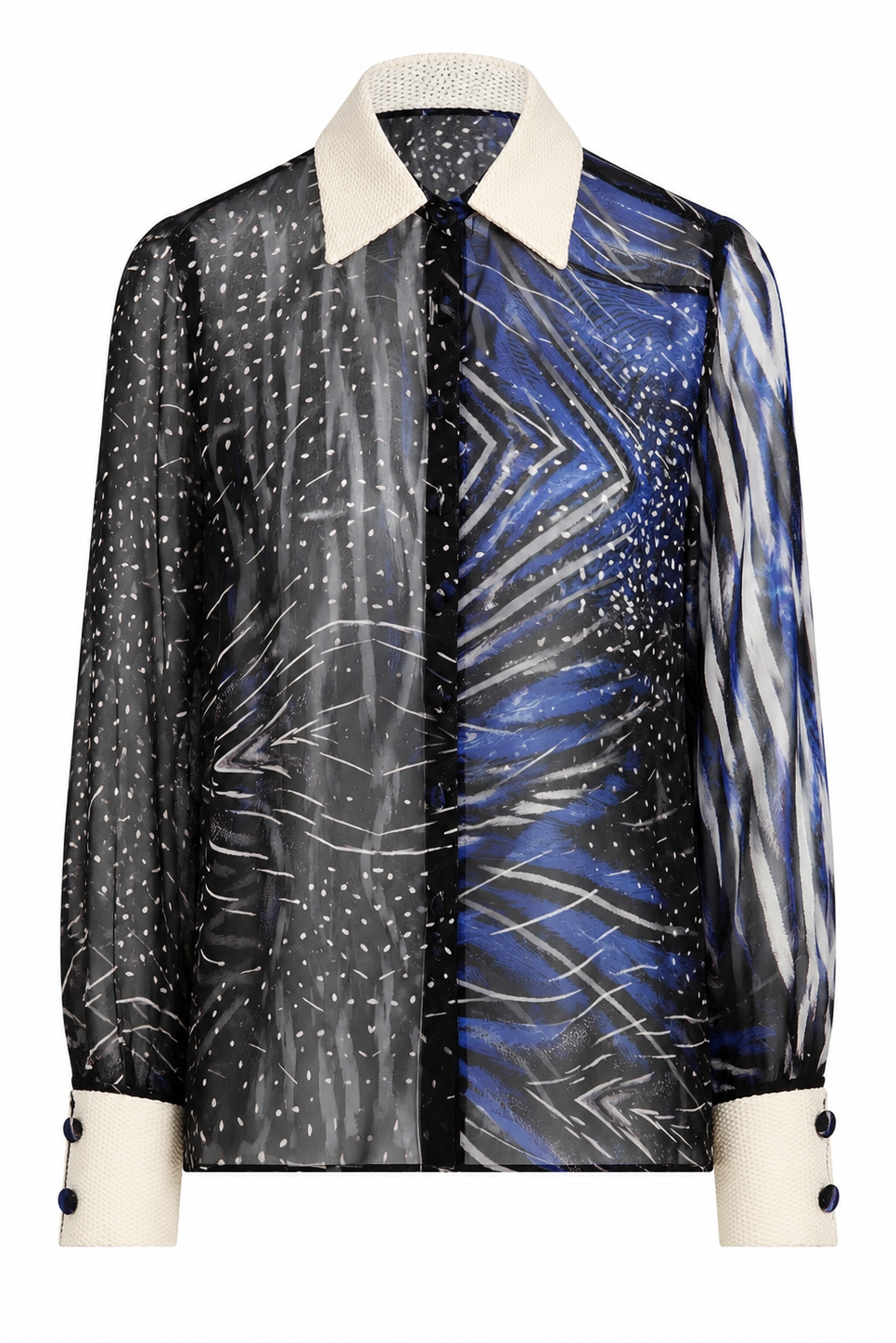 TAMARIN blouse pintade