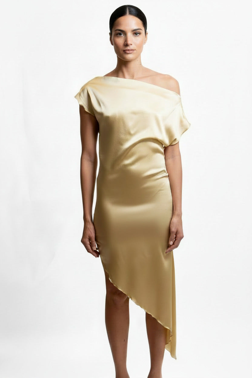 TWIST dress "Gold"