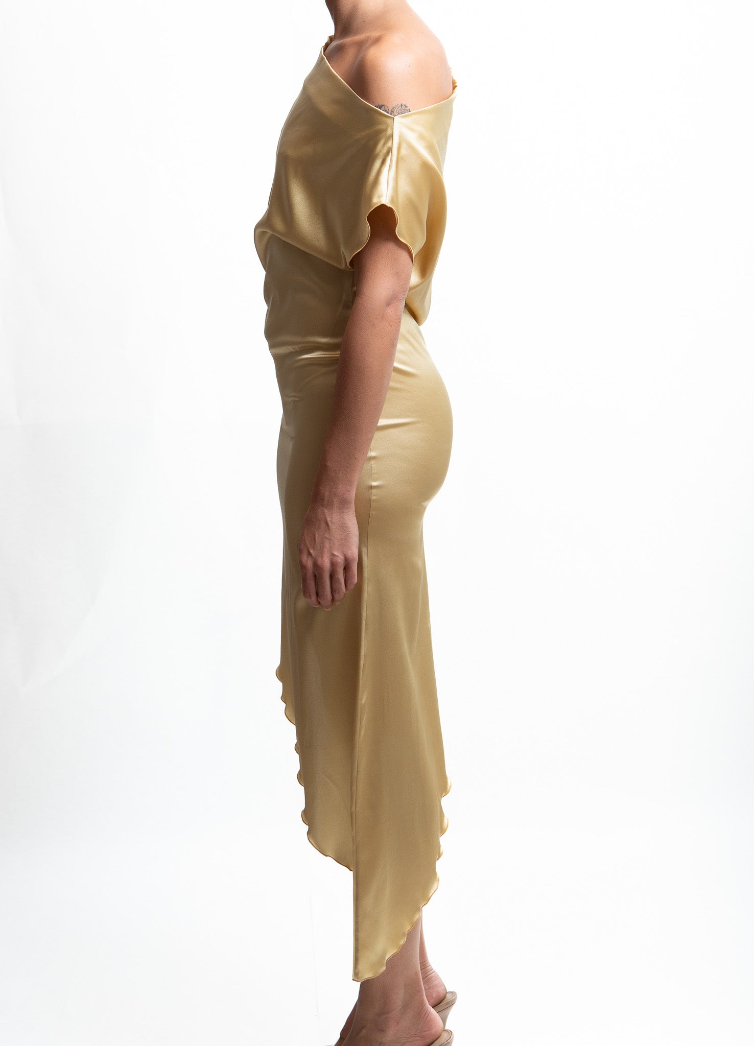 TWIST dress "Gold"
